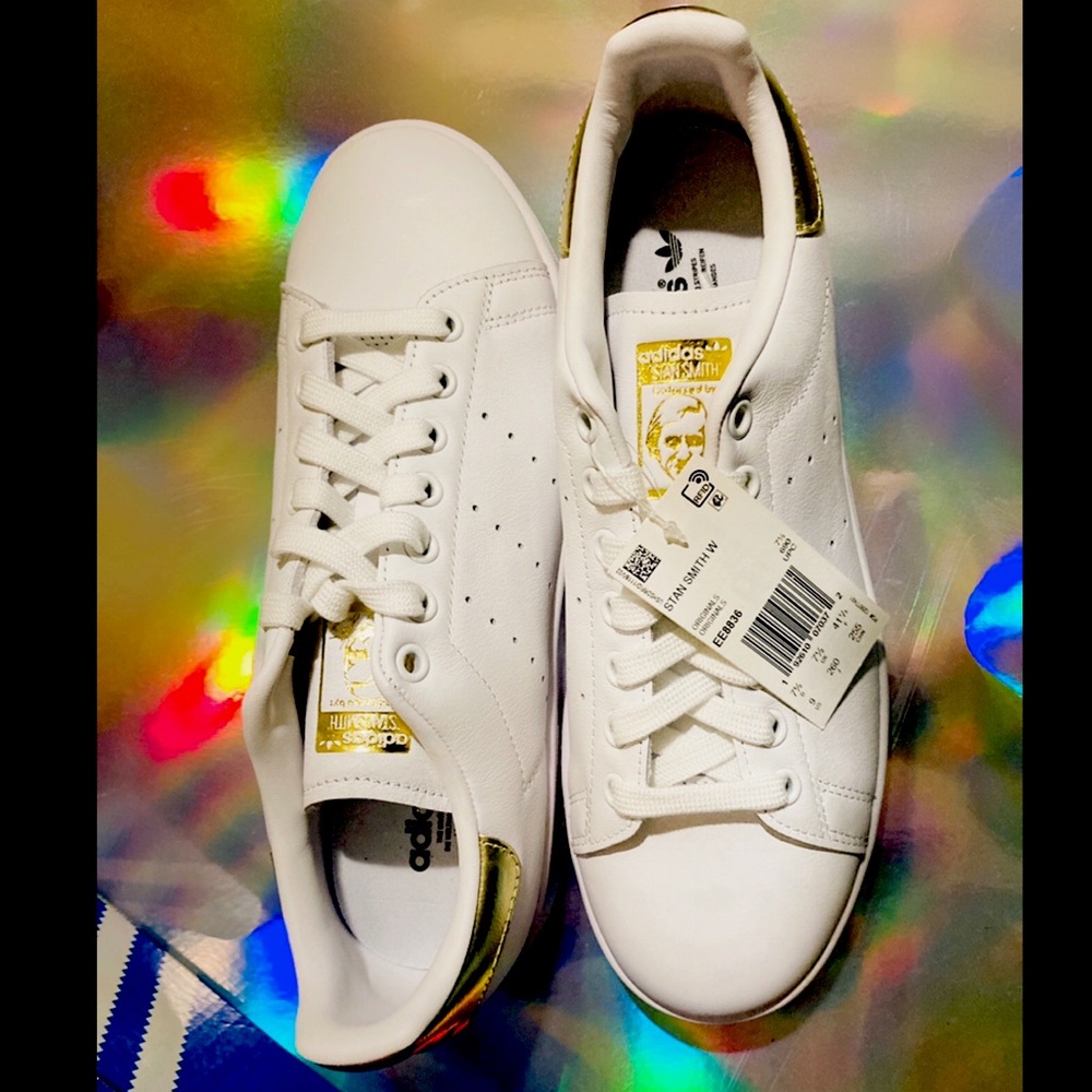 Adidas Stan Smith White/Metallic Gold US Men’s - 8 / US Women’s 9